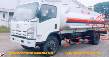 Xe Tải Isuzu FN129S - 7T7 Chở Xăng Dầu