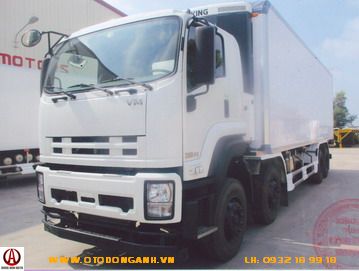 Xe Tải Isuzu FV330 - 11T5 Cẩu Tự Hành